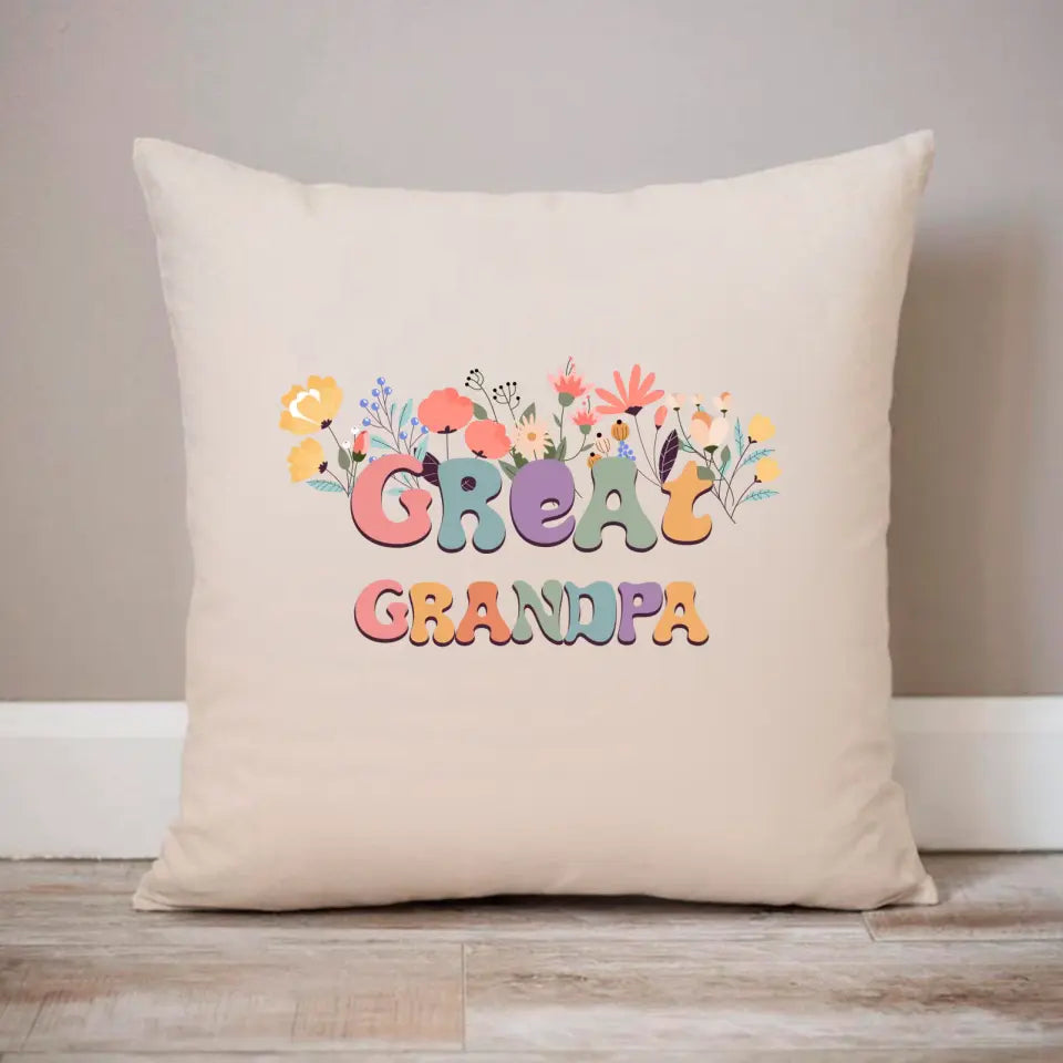 Pillow Case - Great Grandpa