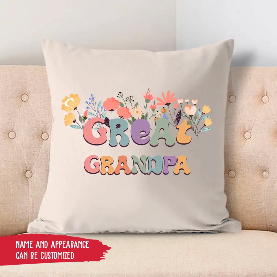 Pillow Case - Great Grandpa