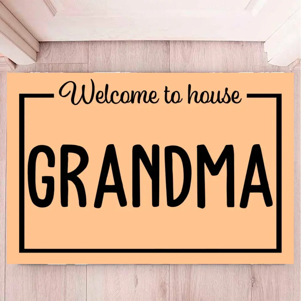 Rug - Welcome To Grandma's House