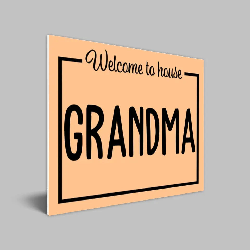 Rug - Welcome To Grandma's House