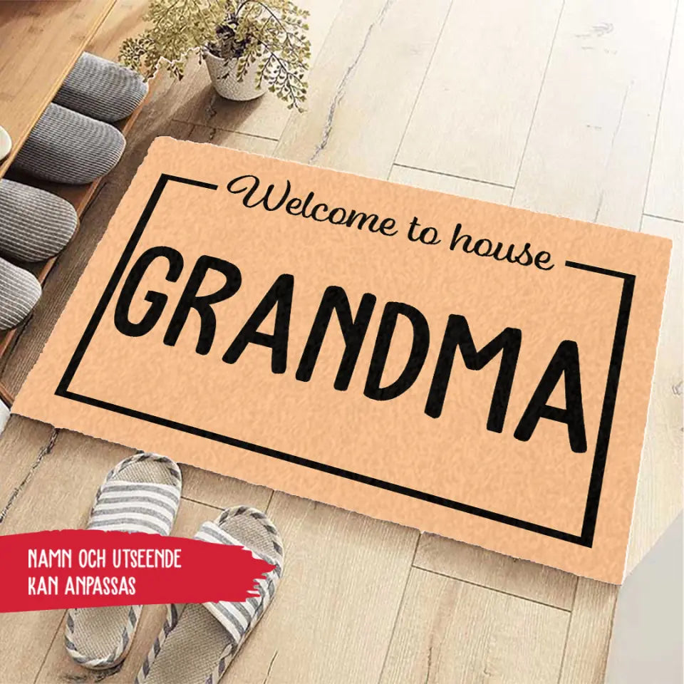 Rug - Welcome To Grandma's House