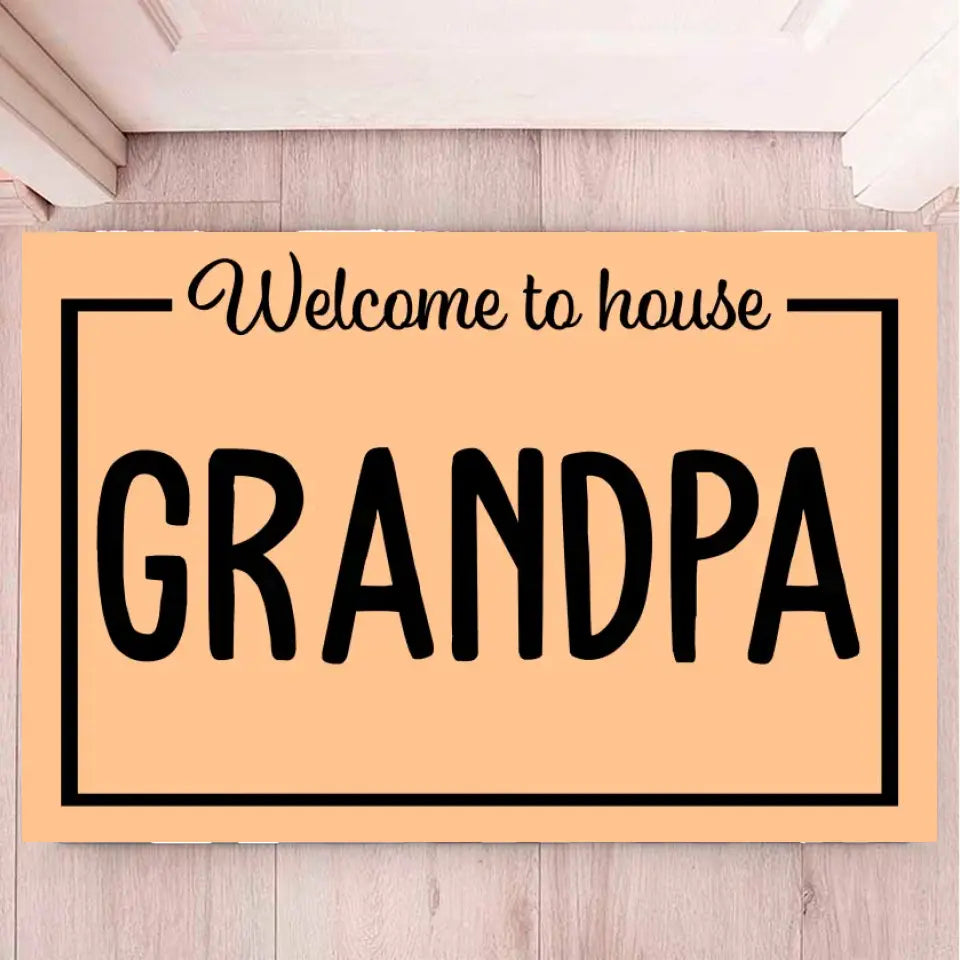 Rug - Welcome Home Grandpa