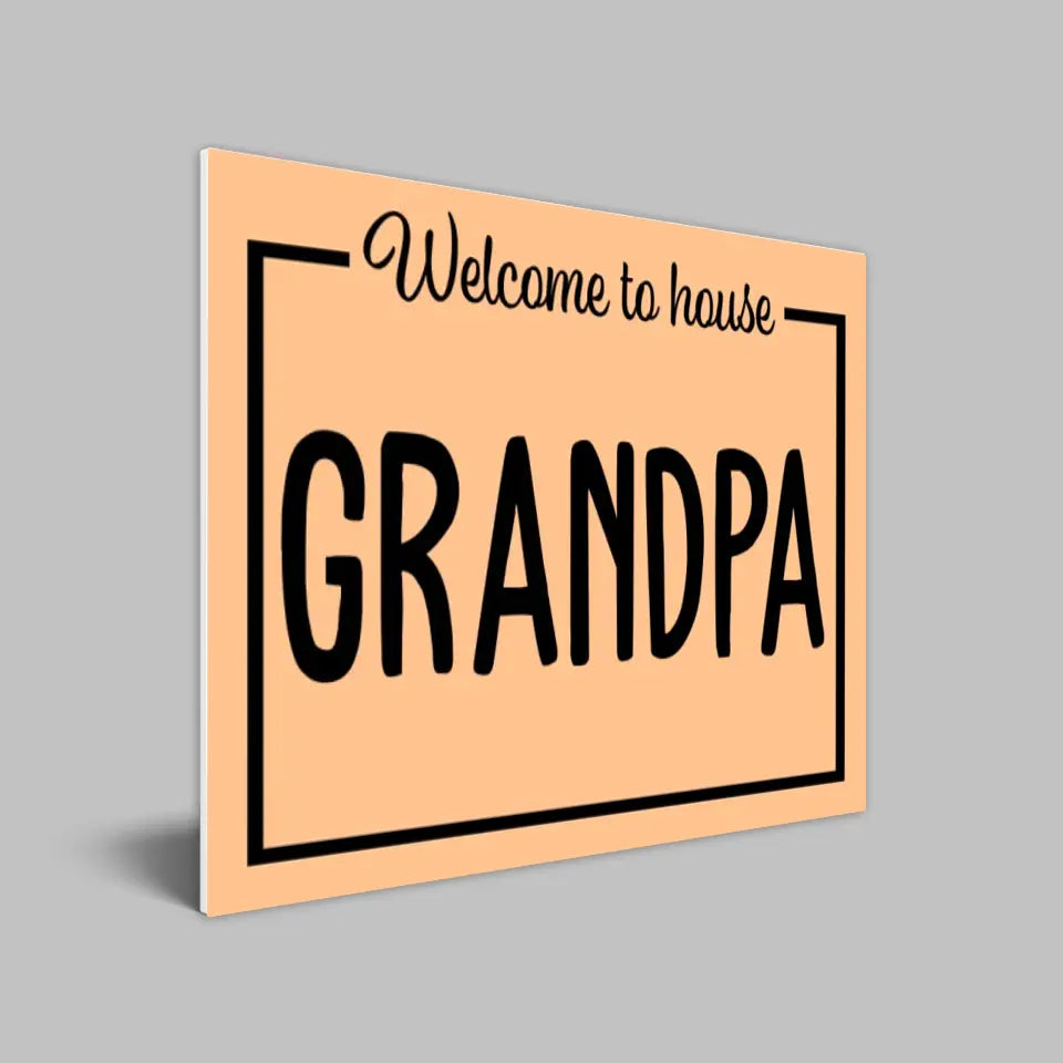 Rug - Welcome Home Grandpa