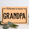 Rug - Welcome Home Grandpa