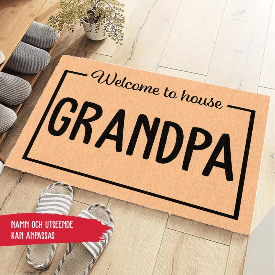 Rug - Welcome Home Grandpa