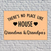 Rug - There's No Place Like House Grandma & Grandpa`s