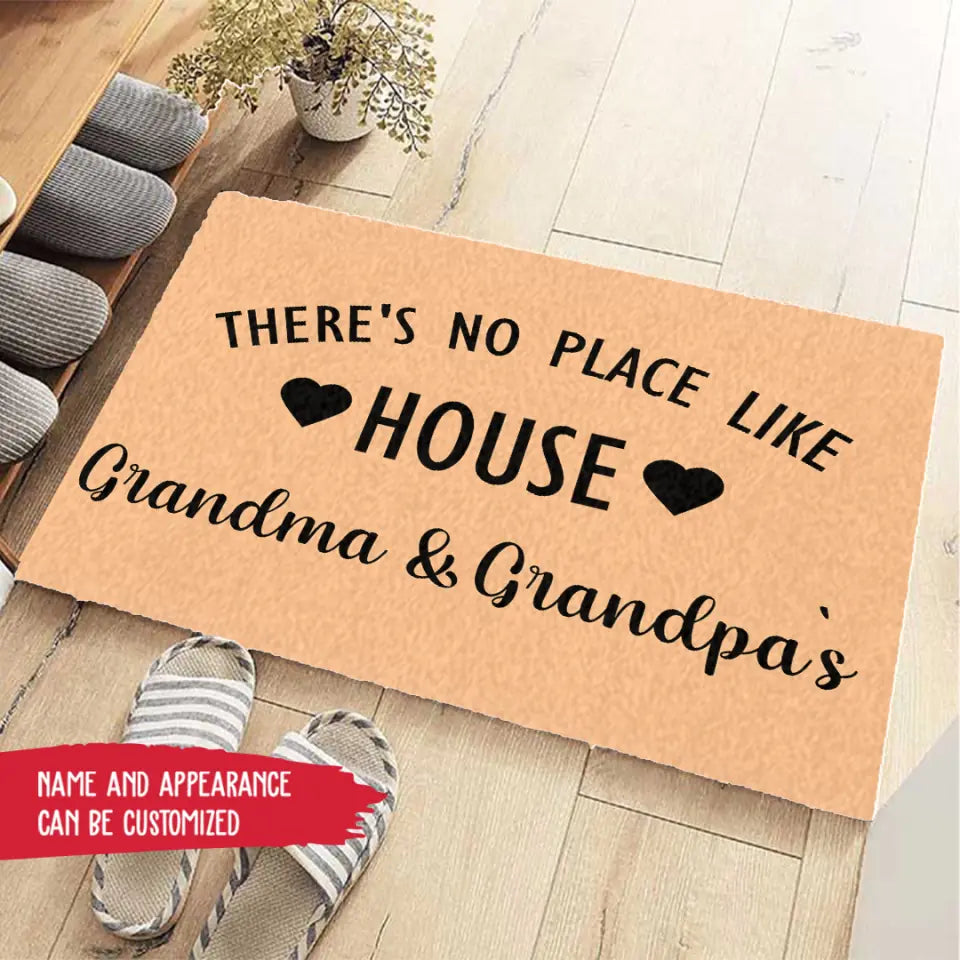 Rug - There's No Place Like House Grandma & Grandpa`s