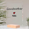 Acrylic glass - Present For Grandma