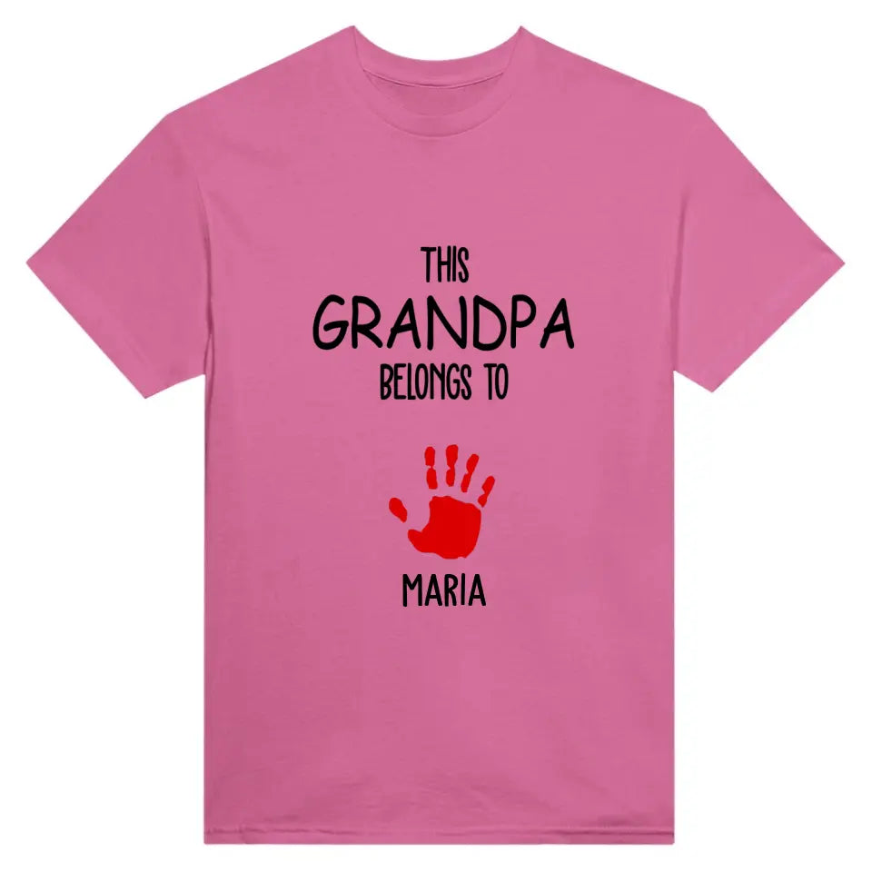 T-Shirt - This Grandfather Belongs To