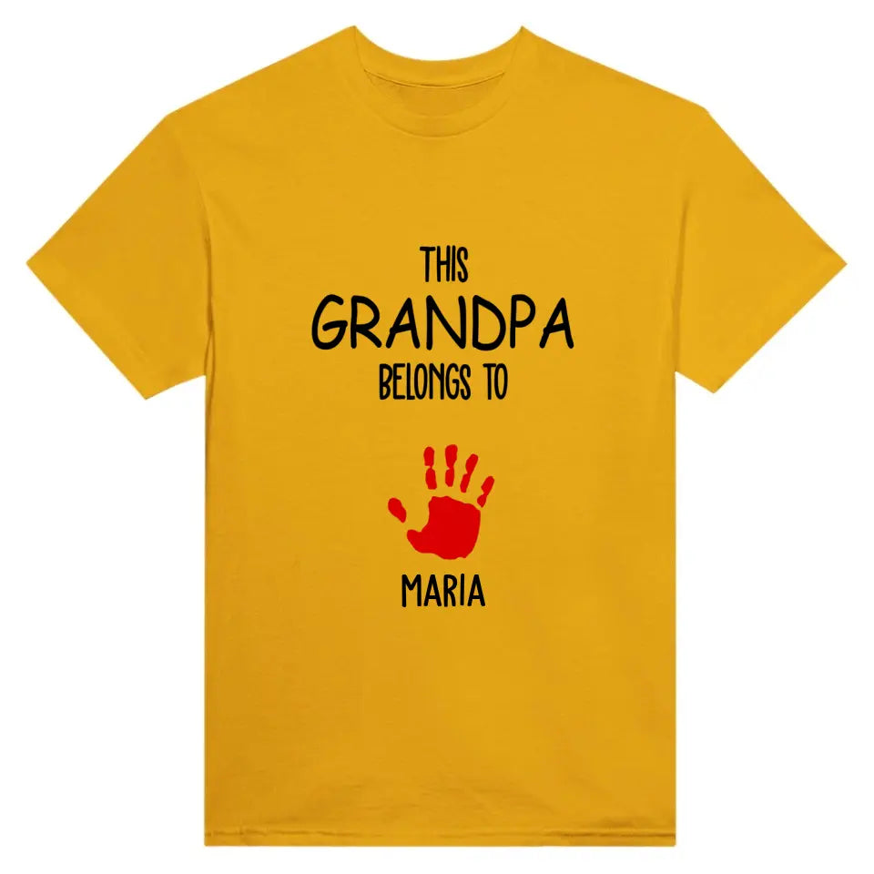 T-Shirt - This Grandfather Belongs To