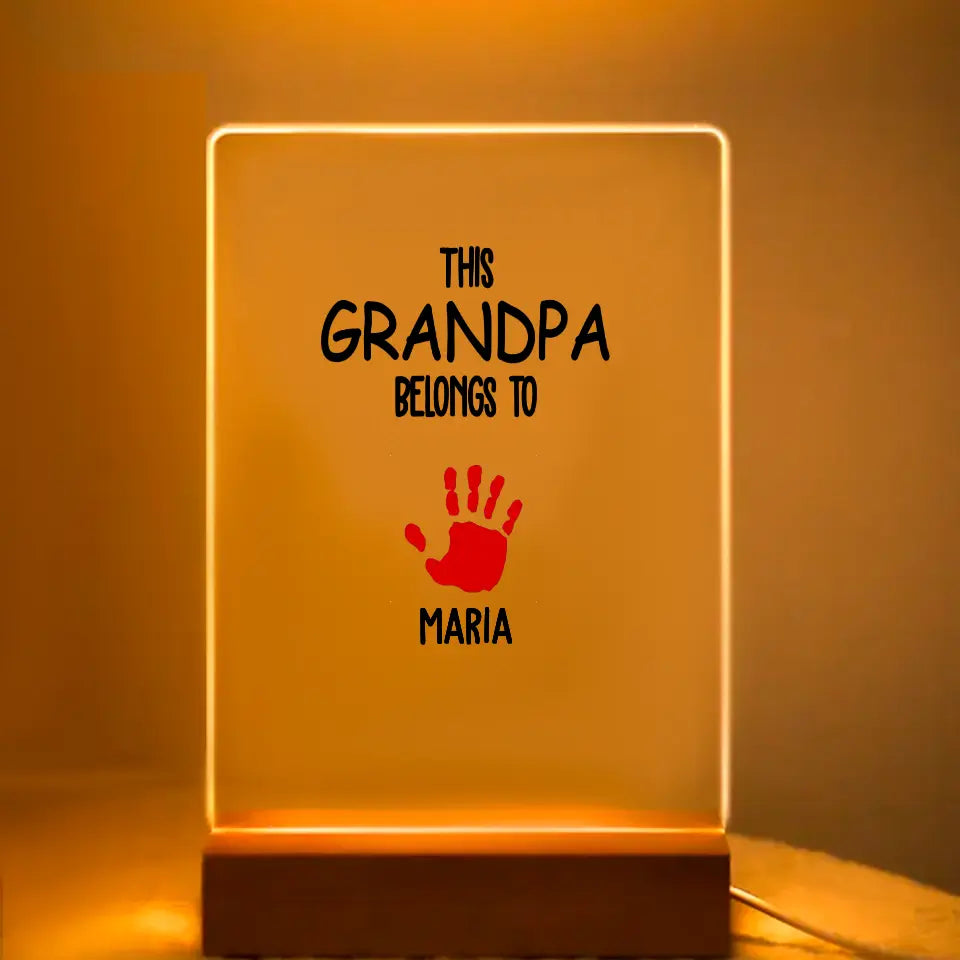 T-Shirt - This Grandfather Belongs To