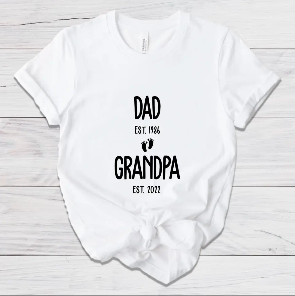 T-Shirt - Dad Est 1986