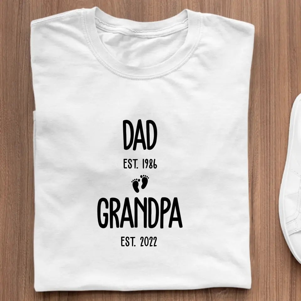 T-Shirt - Dad Est 1986