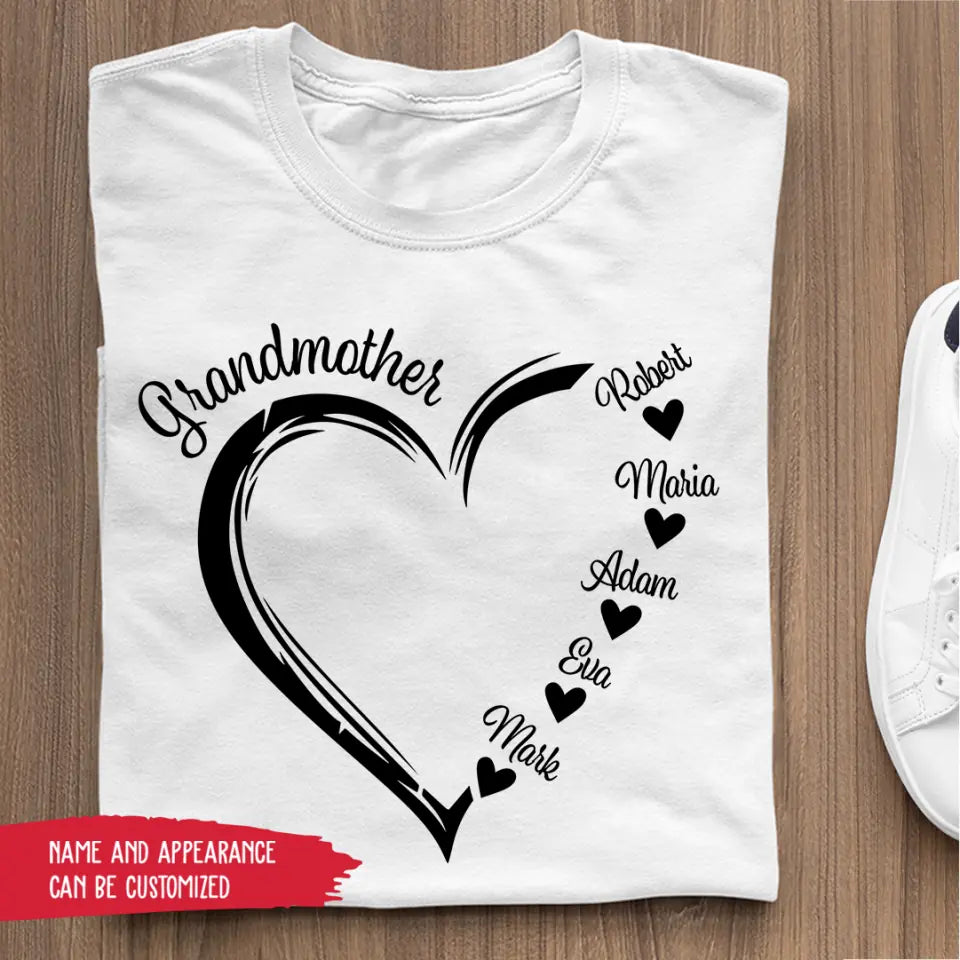 T-Shirt - Grandmother's Heart