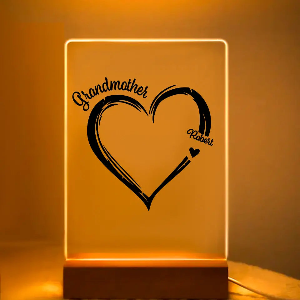 Acrylic glass - Grandmother's Heart