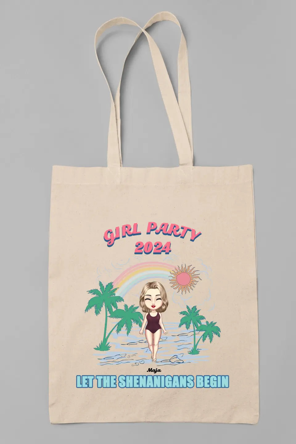 Beach Bag - Girl Party Let The Shenanigans Begin