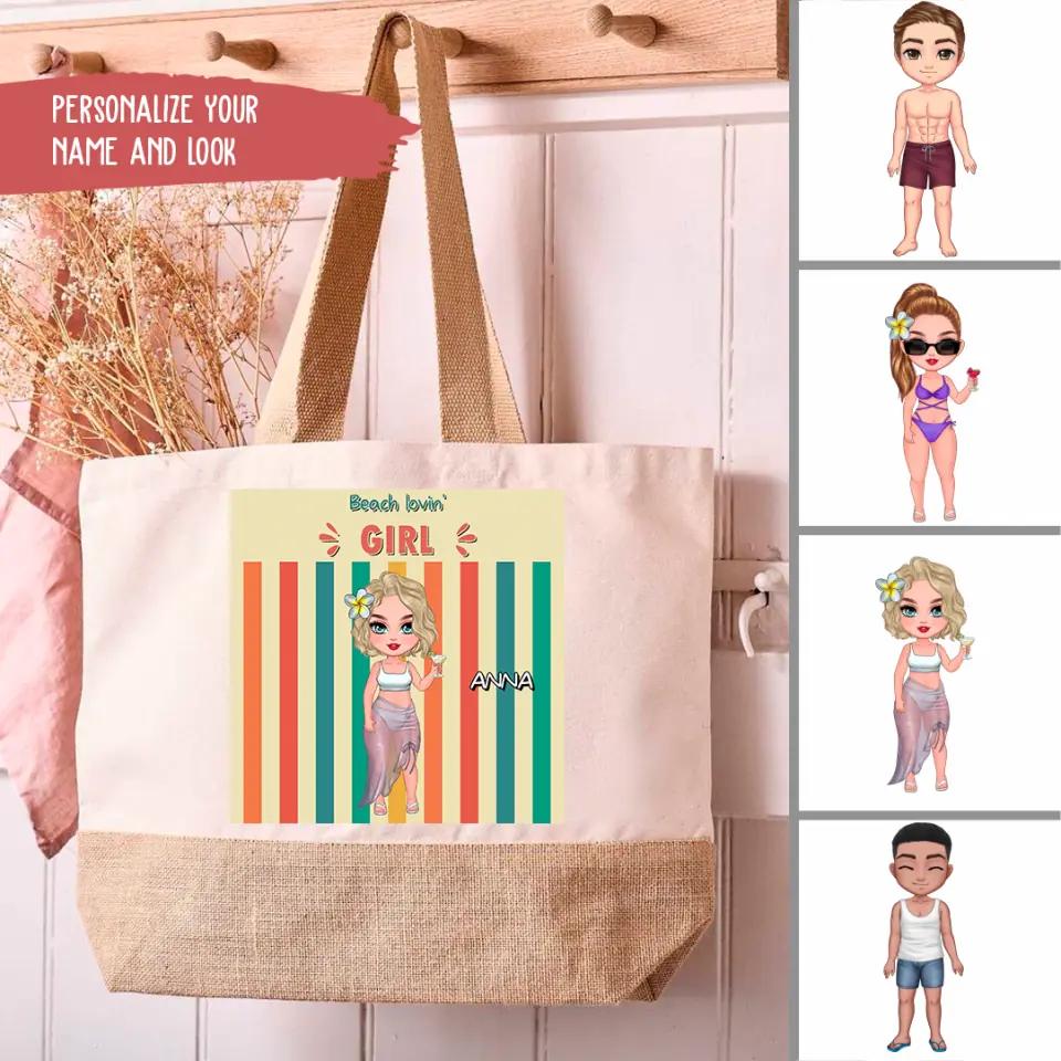 Beach Bag -  Beach Lovin’ Girl