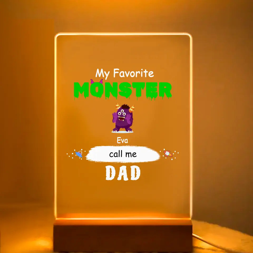 My Favorite Monsters Call Me Dad