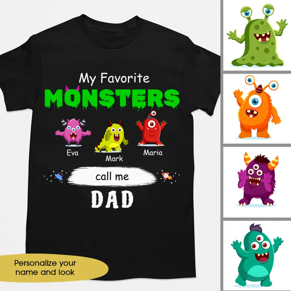 My Favorite Monsters Call Me Dad